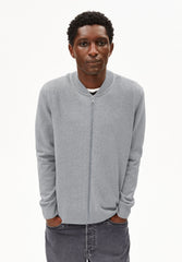 AGAAMON STRICKJACKE | silver melange
