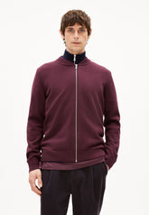AGAAMON STRICKJACKE | dark cranberry