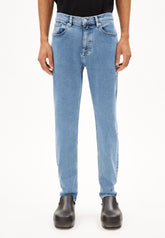 AARJO TARPA TAPERED JEANS | washed light indigo