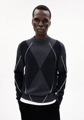 AARGELIUS | steel melange-black-oatmilk
