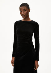 ADAAJA VELVET | black
