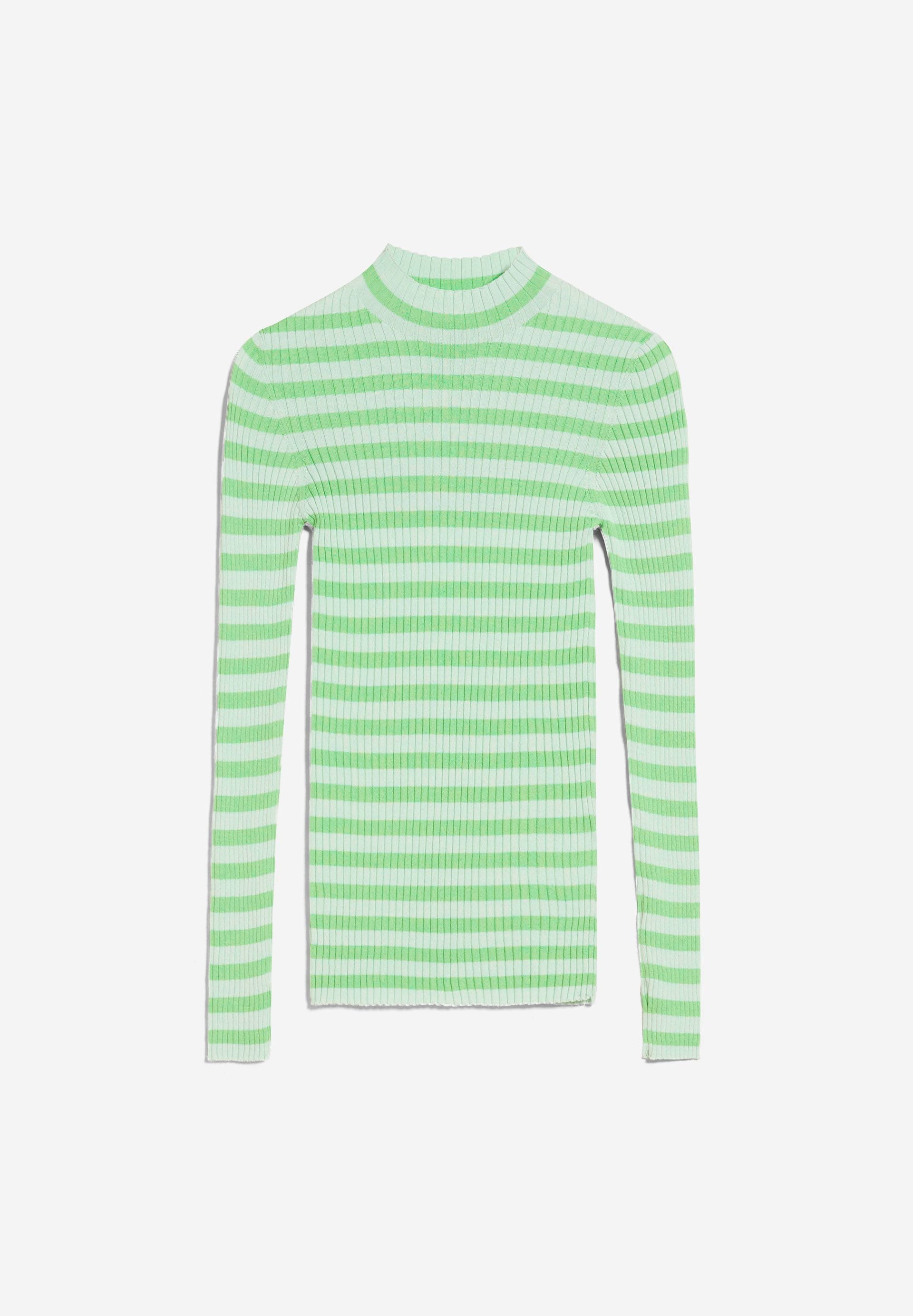 ALAANIA STRIPED | light apple neon-apple neon