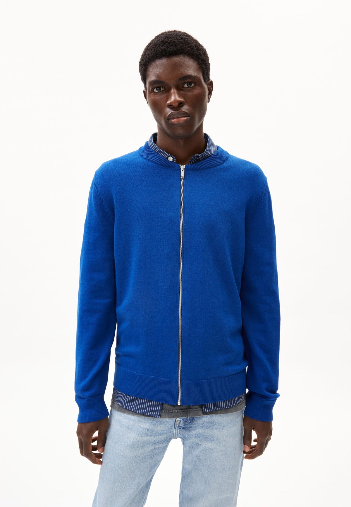 AGAAMON STRICKJACKE | lapis blue