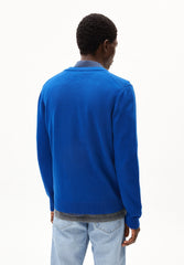 AGAAMON STRICKJACKE | lapis blue