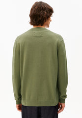 AGAAMON STRICKJACKE | fatigue green