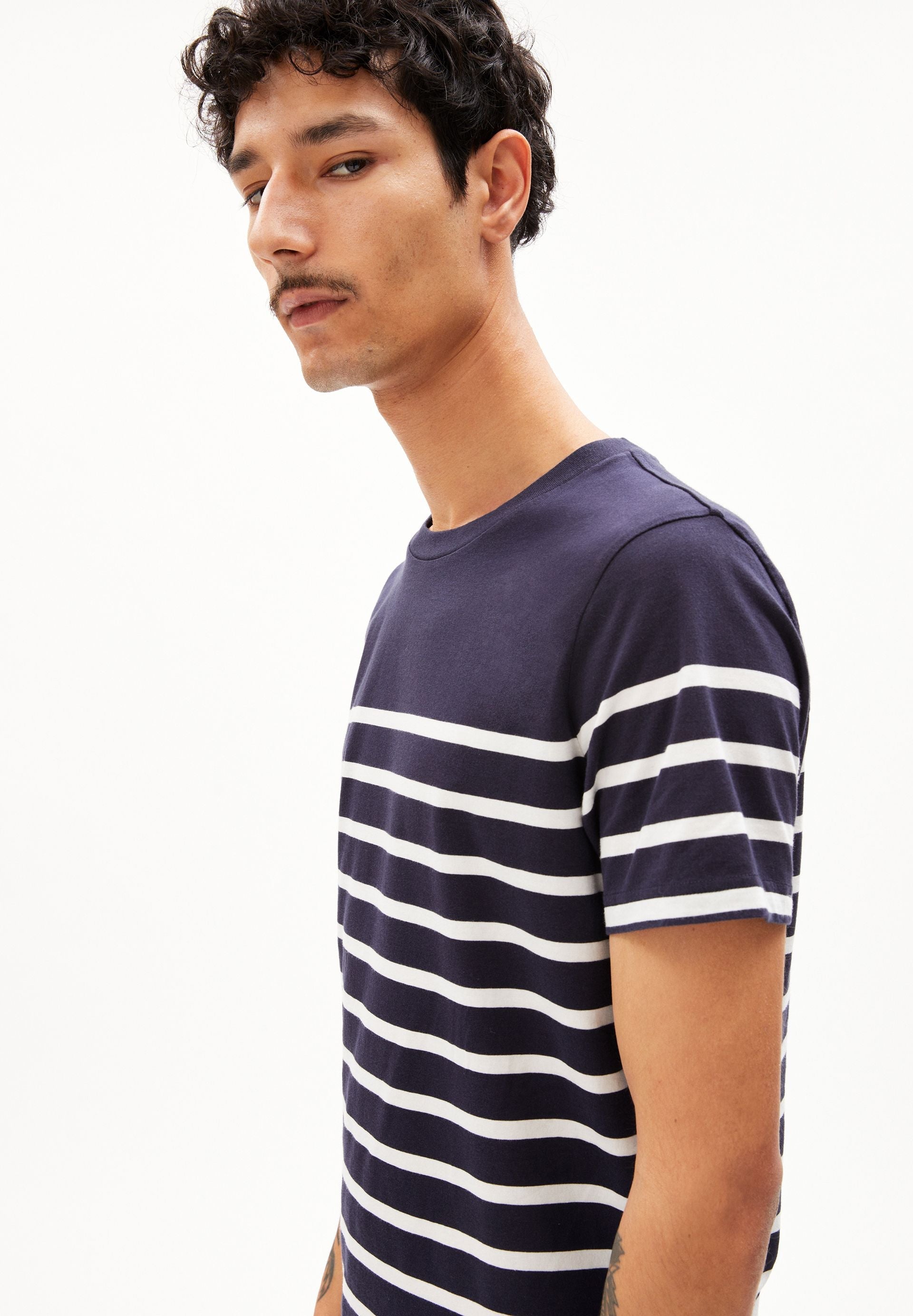 AADROS STRIPES | night sky-oatmilk
