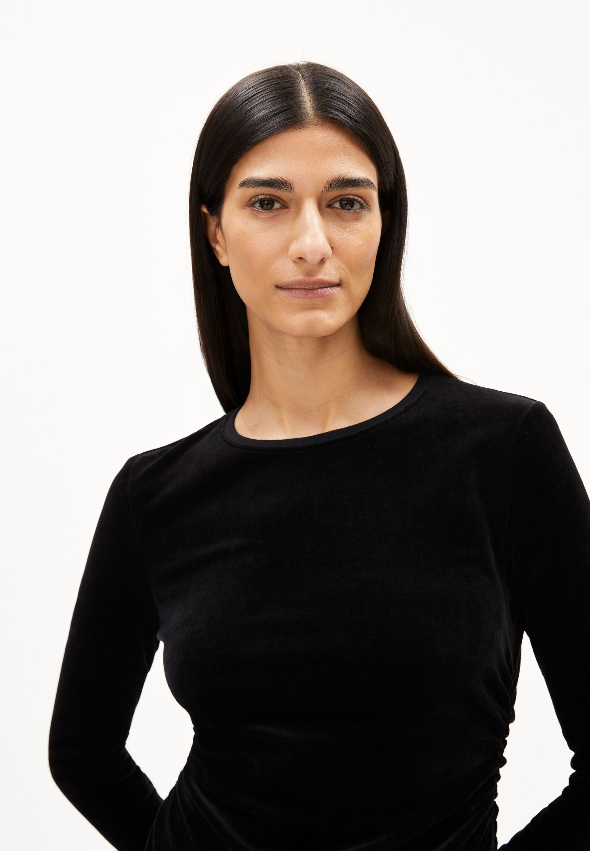 ADAAJA LORA VELVET | black